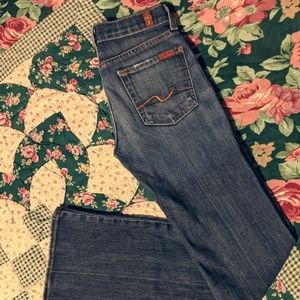 7 for all Mankind Bootcut Jeans Size 24